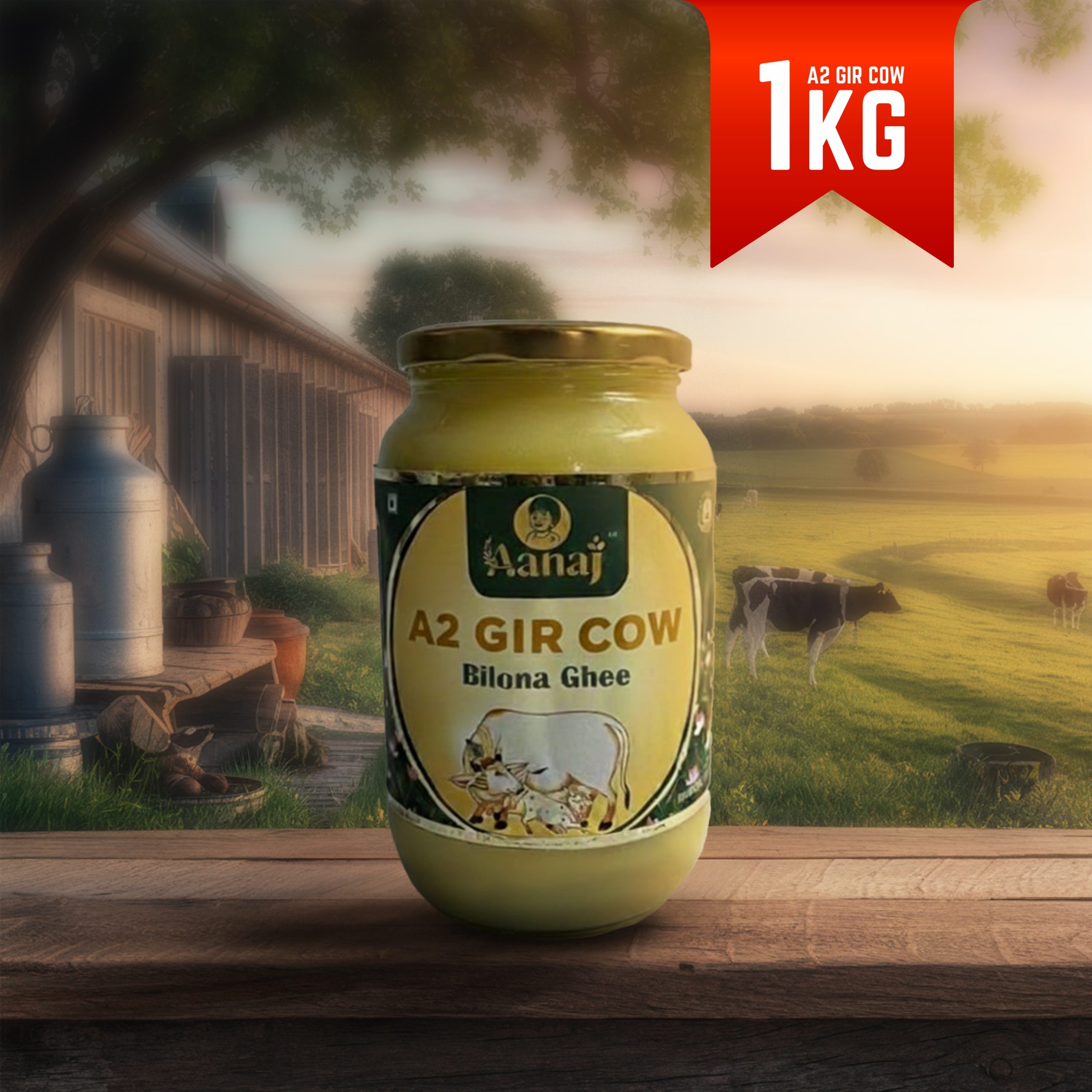 A2 Gir Cow (Bilona Ghee)